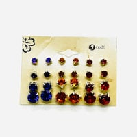 在庫処分SALE　ジルコニア　ピアス　ヒップホップ　90年代　90’s hiphop Bling Bling