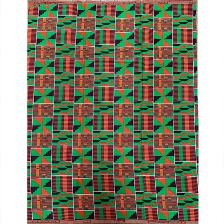 《商品説明をお読み下さい》アフリカ布　布　ケンテ　kente　ハンドメイド　パーニュ　キテンゲ　アフリカンバティック　アフリカンプリント布