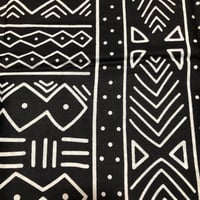 《商品説明をお読み下さい》アフリカ布　布　ハンドメイド　パーニュ　キテンゲ　アフリカンバティック　アフリカンプリント布　Mud print