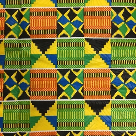 《商品説明をお読み下さい》型押しプリント　ワックスプリント　アフリカ布　布　ケンテ　kente　ハンドメイド　パーニュ　キテンゲ　アフリカンバティック　アフリカンプリント布