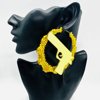 在庫処分SALE　ピストル　銃　ゴールド　バンブーピアス　ピアス　ヒップホップ　90年代　90’s hiphop Bling Bling