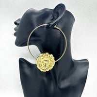 在庫処分SALE　Designed in USA　ライオン　ピアス　ヒップホップ　90年代　90’s hiphop