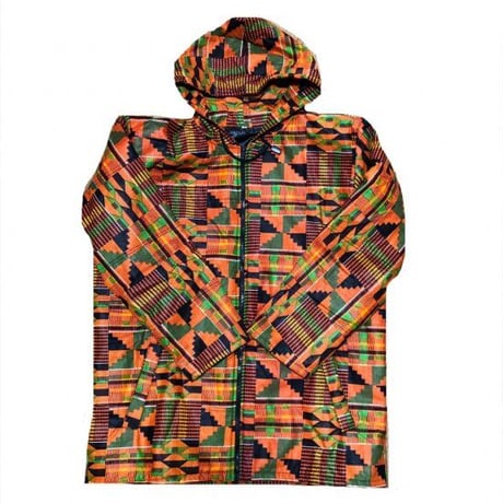 アフリカンプリント　ケンテ　ジャケット　African print Kente Jacket