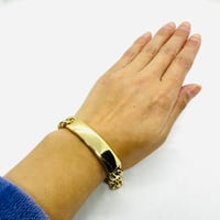 在庫処分SALE　ユニセックス　ゴールド　ブレスレット　ヒップホップ　90年代　90’s hiphop Bling Bling