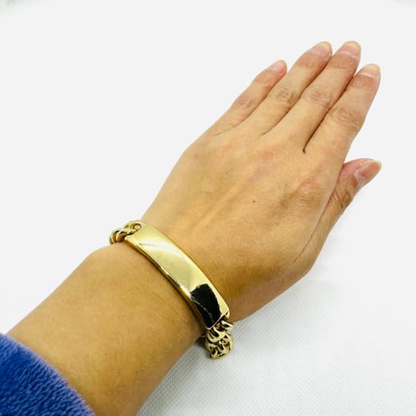 在庫処分SALE　ユニセックス　ゴールド　ブレスレット　ヒップホップ　90年代　90’s hiphop Bling Bling