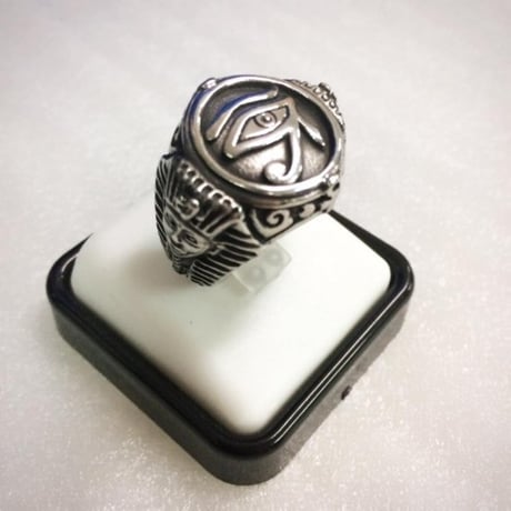 アフリカ　エジプト　Egypt　ホルス　ホルスの目　Horus　シルバー　リング　ring