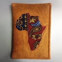 Made in Kenya　ケニア　ハンドメイド　バオバブの木　Baobab　メモ帳　ミニ　メモ帳ケース　メモ帳カバー　メモケース　アフリカ　アフリカ大陸
