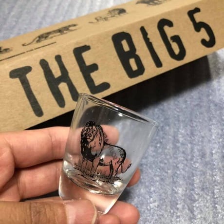 南アフリカ　BIG5　動物　ショットグラス　South Africa Shot glass