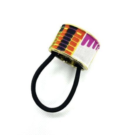 アフリカンプリント　リングゴム　ヘアゴム　パーニュ　キテンゲ　ハンドメイド　African print
