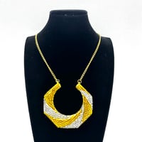 在庫処分SALE　ゴールド×シルバー　ネックレス　ヒップホップ　90年代　90’s hiphop Bling Bling