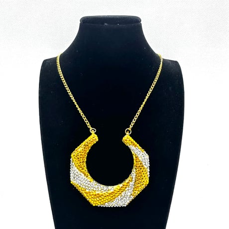 在庫処分SALE　ゴールド×シルバー　ネックレス　ヒップホップ　90年代　90’s hiphop Bling Bling