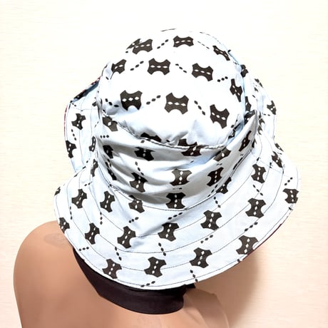 アフリカンプリント　リバーシブル　ハット　帽子　African print Hat