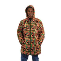 アフリカンプリント　ケンテ　ジャケット　African print Kente Jacket