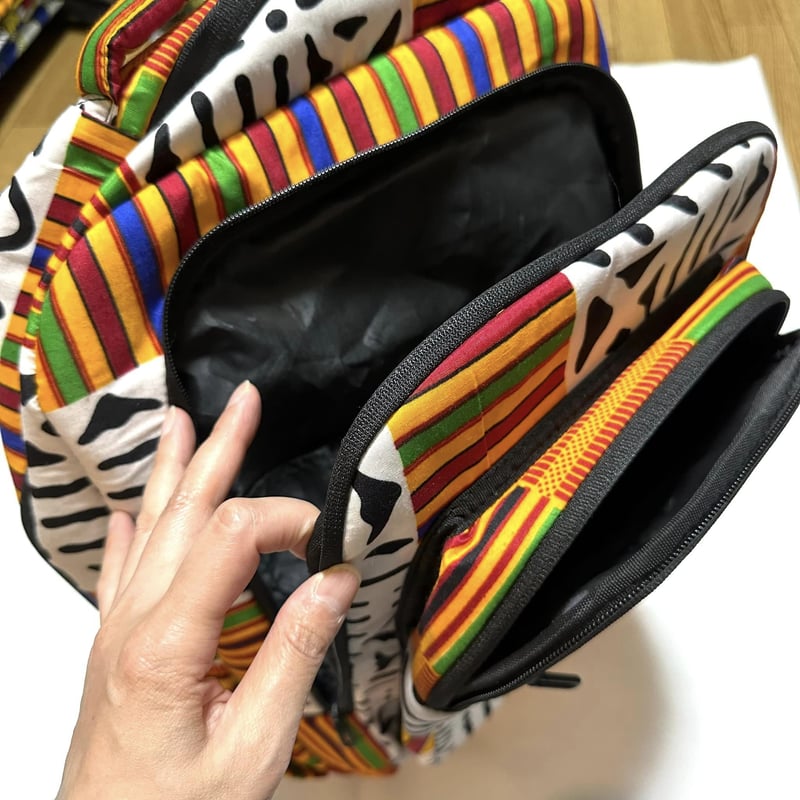 アフリカンプリント リュック バックパック ケンテ African Print