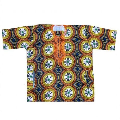 メンズ　プラスサイズ　ビッグサイズ　刺繍入り　アフリカンプリント　ダシキ　African Print Dashiki