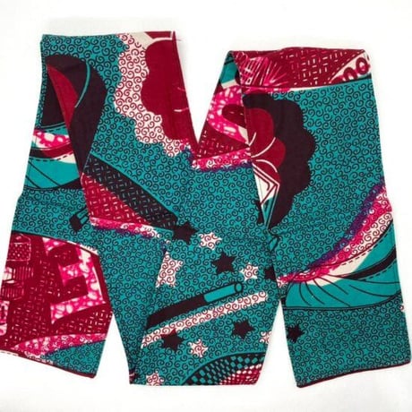 アフリカンプリント　アフリカ布　ヘッドラップ　ヘアラップ　African print Head wrap
