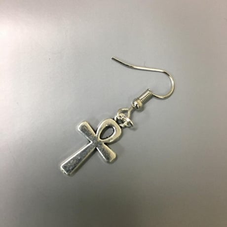 アフリカ　エジプト　Egypt　アンク　Ankh　シルバー　ゴールド　ミニ　ピアス