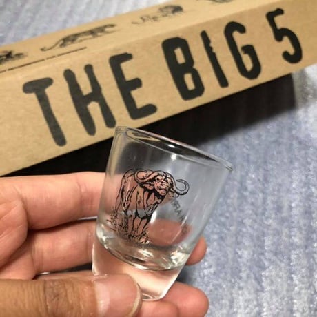 南アフリカ　BIG5　動物　ショットグラス　South Africa Shot glass