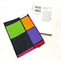 アフリカンプリント　ハンドメイド　ブックカバー　文庫サイズ　小説サイズ　150×106mm　アフリカ布　African print handmade