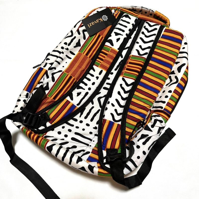 アフリカンプリント　リュック　バックパック　ケンテ アフリカンプリント リュック バックパック ケンテ African Print