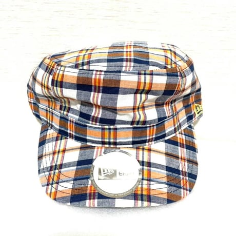 ≪委託商品≫New era FITTED cap　チェック　ワークキャップ　ニューエラ　キャップ　フィテード