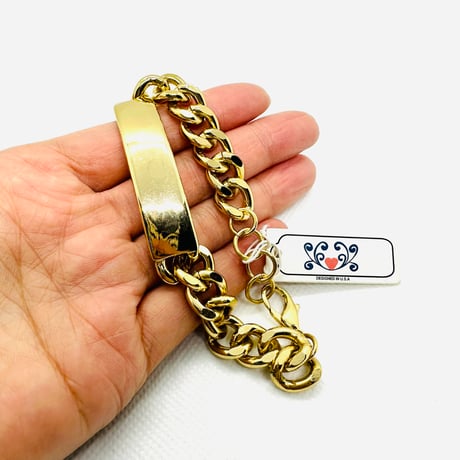 在庫処分SALE　ユニセックス　ゴールド　ブレスレット　ヒップホップ　90年代　90’s hiphop Bling Bling