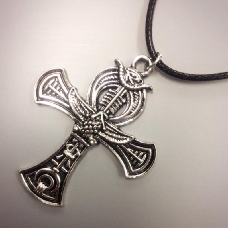 アフリカ エジプト Egypt アンク Ankh シルバー ネックレス