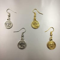 アフリカ　エジプト　Egypt　ホルス　ホルスの目　Horus　ゴールド　シルバー　ミニ　ピアス