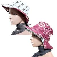 アフリカンプリント　リバーシブル　ハット　帽子　African print Hat
