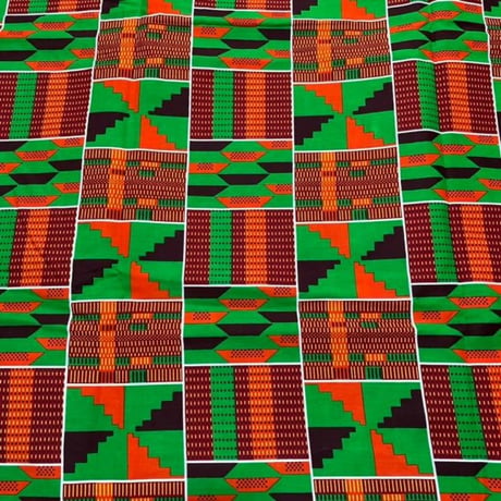 《商品説明をお読み下さい》アフリカ布　布　ケンテ　kente　ハンドメイド　パーニュ　キテンゲ　アフリカンバティック　アフリカンプリント布