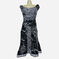 USED Made in Africa Congo アフリカンプリント　ブラック　ドレス　セットアップ　African print dress
