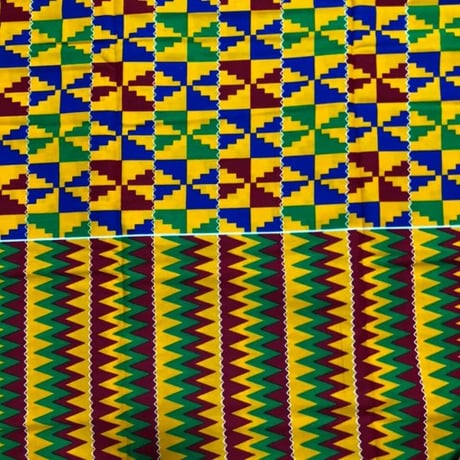 《商品説明をお読み下さい》アフリカ布　布　ハンドメイド　パーニュ　キテンゲ　アフリカンバティック　アフリカンプリント布