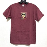 《Fair trade/売上10%を孤児院募金》刺繡　エチオピア　イラスト　Tシャツ　 アフリカ　T-Shirt　Ethiopia