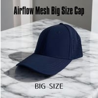 Airflow Mesh Big Size Cap Navy K-225