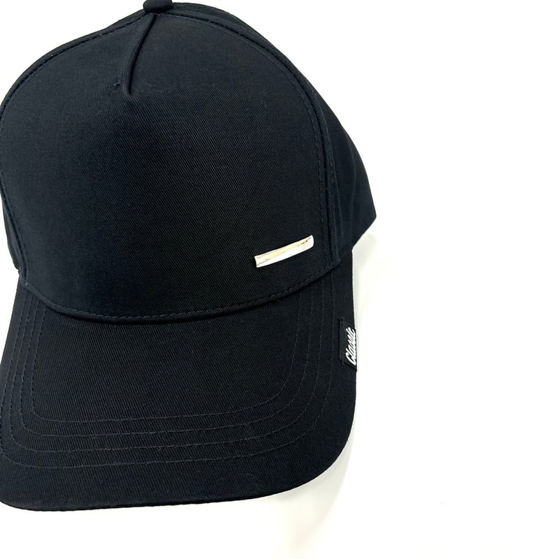 CONFIDENCE STUDIO DEEP FRAME PLATE CAP BLACK