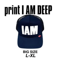 I AM MESH CAP navy K-08