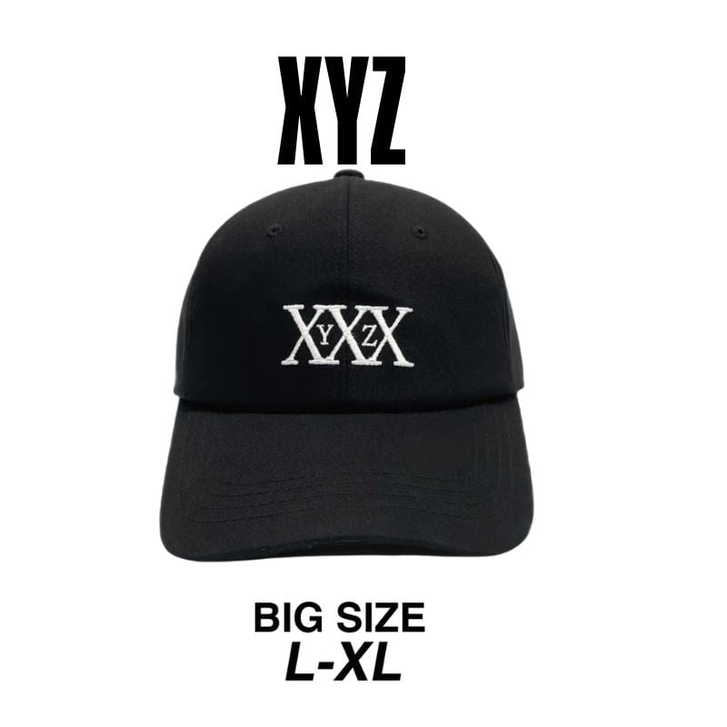 X Y Z BASEBALL CAP BLACK. K-14 | confidence store