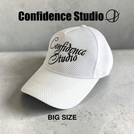 Confidence Studio 360°Mesh Cap White CON-169