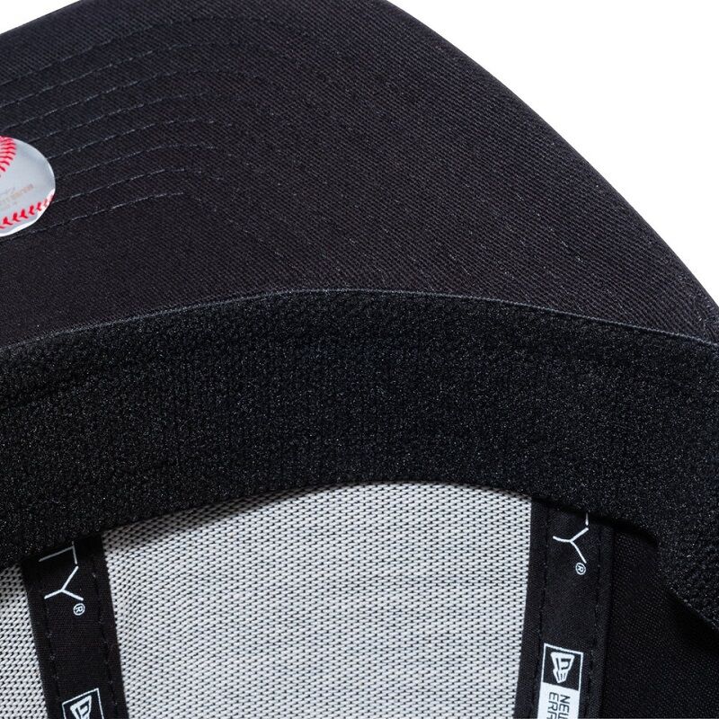 9SEVENTY ストレッチスナップ ブラック × ホワイト　L/XL NEW ERA（ニューエラ） 帽子 キャップ メンズ レディース 9SEVENTY