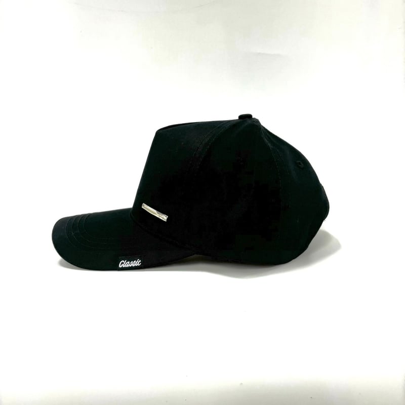 CONFIDENCE STUDIO DEEP FRAME PLATE CAP BLACK