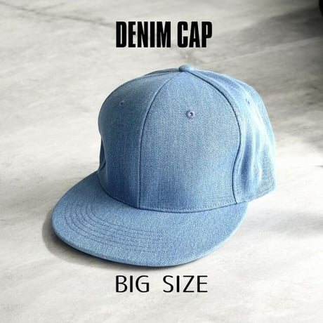 L.BLUE DENIM CAP　K-200