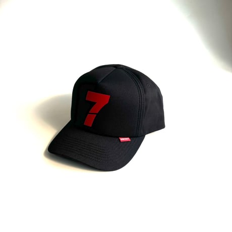 NUMBER 7 CAP black k-165BK