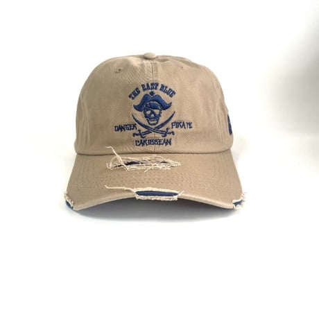 EAST SIDE PIRATE Distressed Cap Beige K-230