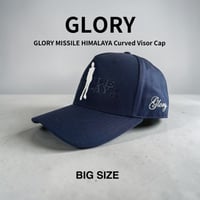 GLORY MISSILE HIMALAYA Curved Visor Cap – Navy G-03