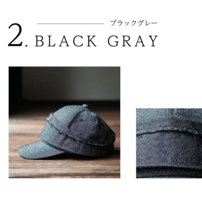デニムの源流｜小倉織】KOKURA DENIM J-FIT CAP JF-01 | conf