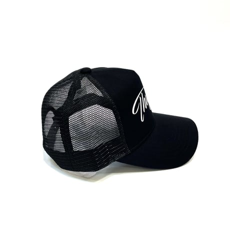 FLIPPER NORMAL PRINT MESH CAP black K-19