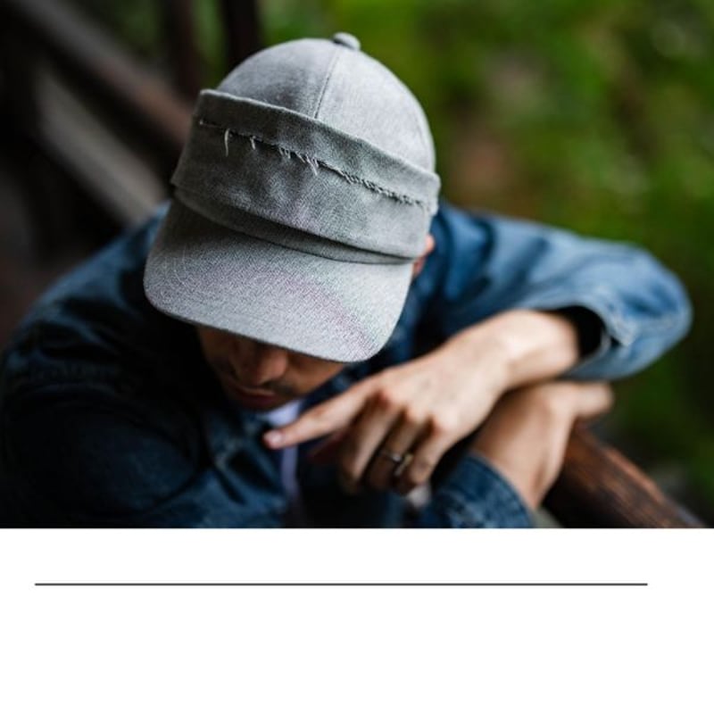 デニムの源流｜小倉織】KOKURA DENIM J-FIT CAP JF-01 | conf