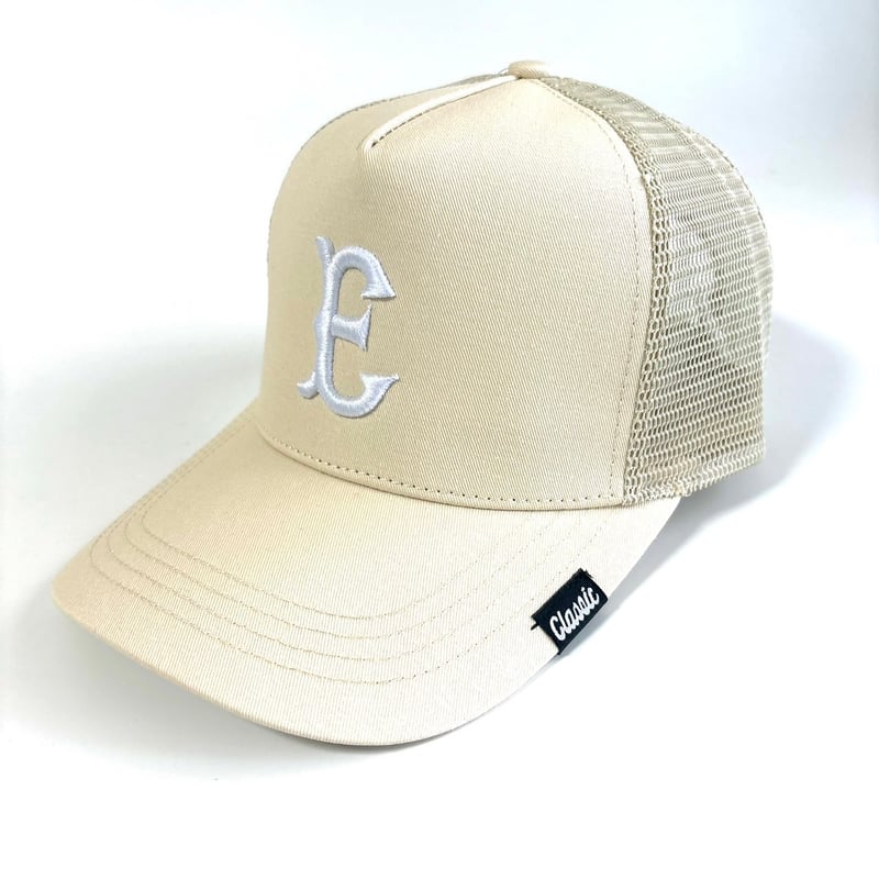 Edo3D LOGO DEEP MESH CAP IVORY/WHITE CON-96 |