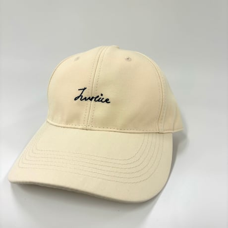 Justice Script Cap Ivory  NA-69