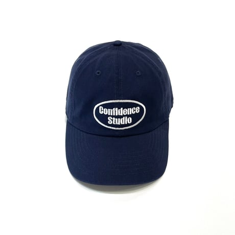 confidence studio soft logo cap　navy CON-26